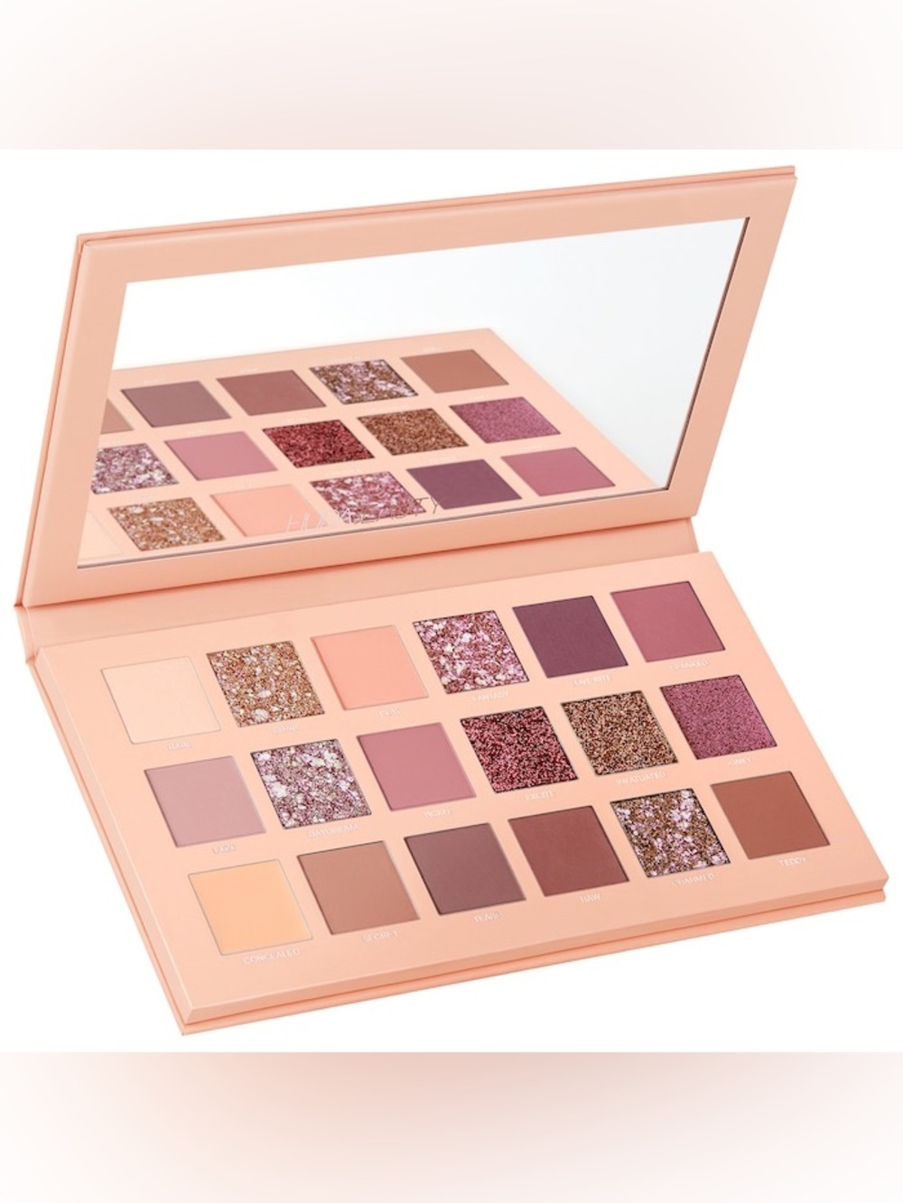 HUDA BEAUTY Rose & Pink Multi-Finish Eyeshadow Palette
